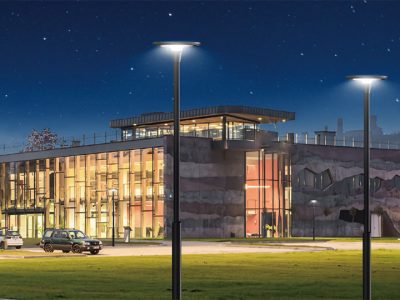 алуминијум-башта-светло кућиште